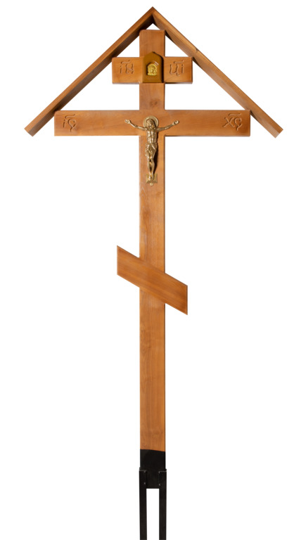Кресты на могилу дубовые